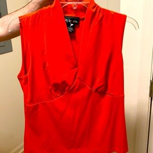 Style & co. Orange top